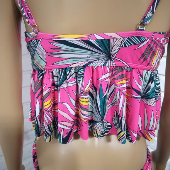 NWT La Vie en Rose 2 Piece Bikini Bathing Suit - Picture 5 of 16